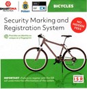 ISR-märkning GRÖN för Cyklar m.m.